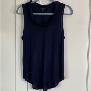 Banana Republic size M lightweight sleeveless navy blue top